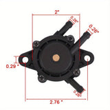 Hipa 491922 Fuel Pump Kit For Briggs & Stratton AA0101 Motors 124335 311707 Toro 74501 74571 74590 74591 74592 74704 Tractors