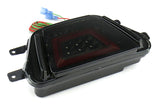 OLM V2 F1 Style Multifunction 4th Brake Light (Smoke Lens, Black Base, Red Bar) - 2020+ Supra