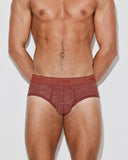 Hand Me Down Mid Rise Brief Persimmon Red