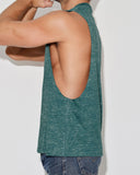 Hand Me Down Muscle Tank Lake Teal