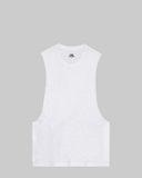 Hand Me Down Muscle Tank White