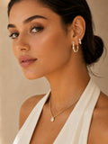 Large Marquise Hoops
