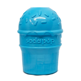 Ice Cream Cone Durable PUP-X Rubber eDispenser Chew Toy and Treat Dispenser