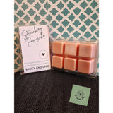 Strawberry pound cake wax melt