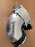 LS 4-Bolt 102MM Billet Throttle Body with 90 Degree 4" Elbow | HPI
