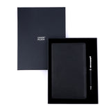 Business Gift Set Leather Notebook And PenA5 Leather Covered Organizer Mdybk6095Ballpoint Pen Danza Mtbk 7201