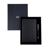 Business Gift Set Leather Notebook And Pen A5 Leather Covered Organizer Ballpoint Pen Libro Chbl 7302
