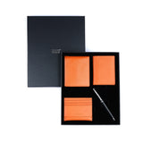 Business Gift Set Mens Wallet, Credit Card Holder, Bch And Pen Mens Waller Csftrbr1090 Credit Card Holder Csftrbr3090Business Card Holder Csftrbr2090 Ballpoint Pen Lexer Bkrg 7403