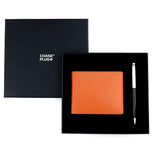 Business Gift Set Wallet And PenMens Wallet Csftrbr 1090 Ballpoint Pen Libro Mtbk 7302