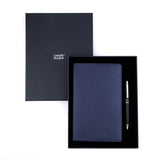 Business Gift Set Leather Notebook And Pen A5 Leather Covered Organizer Ballpoint Pen Kanora Mtsl 7771