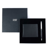 Business Gift Set Wallet And PenMens Wallet Retbk 1090 Ballpoint Pen Kanora Mtbk 7771