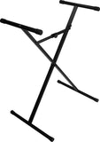 Single Brace X-Style Keyboard Stand (Unassembled)