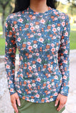 Kate Mesh Top- Gwen Floral