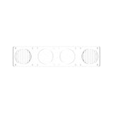 KC HiLiTES FLEX ERA LED Clear Combo Beam Lens for Light Bars