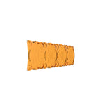 KC HiLiTES FLEX ERA LED Light Bar 10in. Light Shield - Amber (SHIELD ONLY)