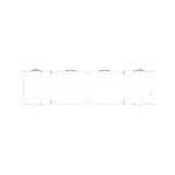 KC HiLiTES FLEX ERA LED Light Bar 10in. Light Shield - Clear (SHIELD ONLY)