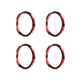 KC HiLiTES FLEX ERA LED Light Bar Bezel Kit for 10in. Segments - Red