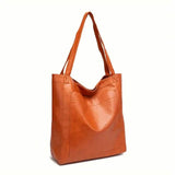 Large Capacity Soft Leather Handbags for Women