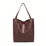 Large Capacity Soft Leather Handbags for Women