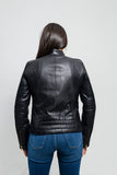 Alessandra Women's Lambskin Moto Jacket