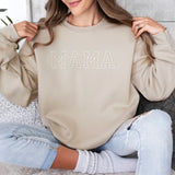 Mama, Dad and Mini Matching Custom Embroidered Sweatshirts and Bodysuits