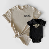 Mama & Mama’s Boy Matching Shirts | Mother Son Matching Outfits
