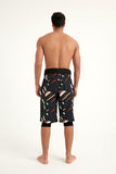 Marina Black Modest Men’s Swim Shorts - S2502