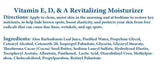 Revitalizing Vitamin EDA Cream