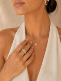 Teardrop Diamond Necklace