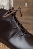 Medieval Half Boots Landolf Dark Brown