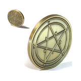 First Pentacle of Mercury Coin - 72 Names of God