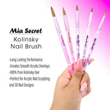 Mia Secret - Kolinsky Nail Brushes Art 3D Round