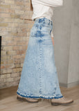 Mina Denim Maxi Skirt