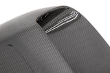 OLM Oversized Carbon Fiber Hood Scoop - 2015-2021 WRX / STI