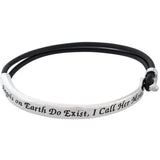 Moms are Angels on Earth Bracelet