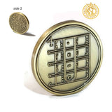 First Pentacle of the Moon Coin – 72 Names of God