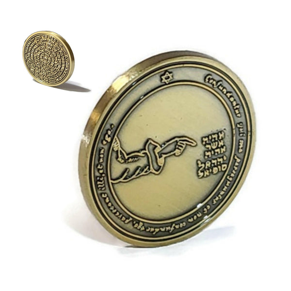 Fourth Pentacle of the Moon Coin – 72 Names of God– Slickpurchase