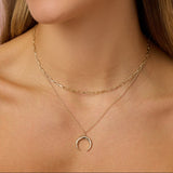 Crescent Moon Necklace