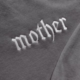 'Mother' Edgy Gothic Embroidered Gray Hoodie
