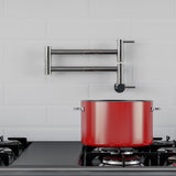 Alfi Brand Ab5019-Pss Pot Filler, 20'L X 6.25'H, Polished Stainless Steel