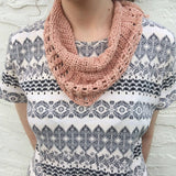 Naturally Dyed Lemongrass Scarf Crochet Pattern