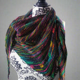 Neon Pop Shawl Knitting Pattern