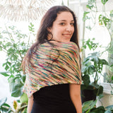 Neon Pop Shawl Knitting Pattern