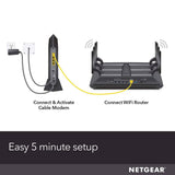 NETGEAR Nighthawk Cable Modem CM1200 - Compatible with all Cable Providers (Refurbished)