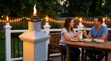 BuzzCaps (12) Twelve Pack - The Original Mosquito Repellent Outdoor Torch Post Cap