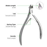 Nghia - CL-205 Cuticle Nipper, 6mm