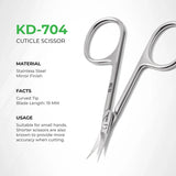 Nghia - KD-704 Cuticle Scissors
