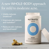 Nutrafol Clear Skin Nutraceutical Acne Supplement 3-Month Supply