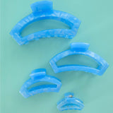 Open Blue Lagoon Large Hair Clip