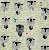 Organic Sheep Pattern Baby Paper